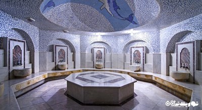 حمام ترکی هتل گراند بلو اسکای اینتر نشنال